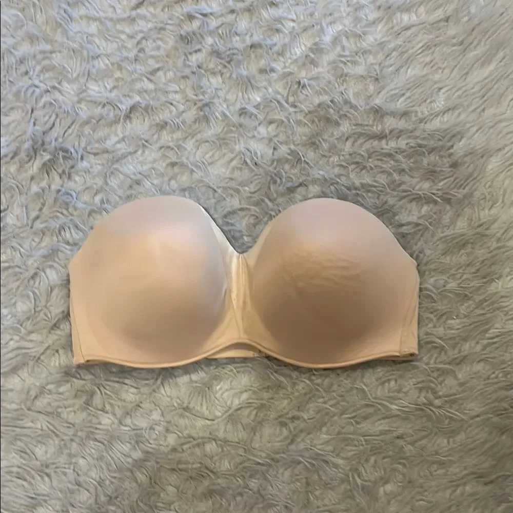 Soma Stunning Starlet Strapless Tan Bra‎ Size 38D
